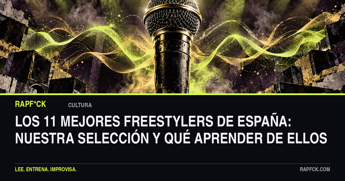 Los 11 mejores freestylers de España: nuestra selección y qué aprender de ellos