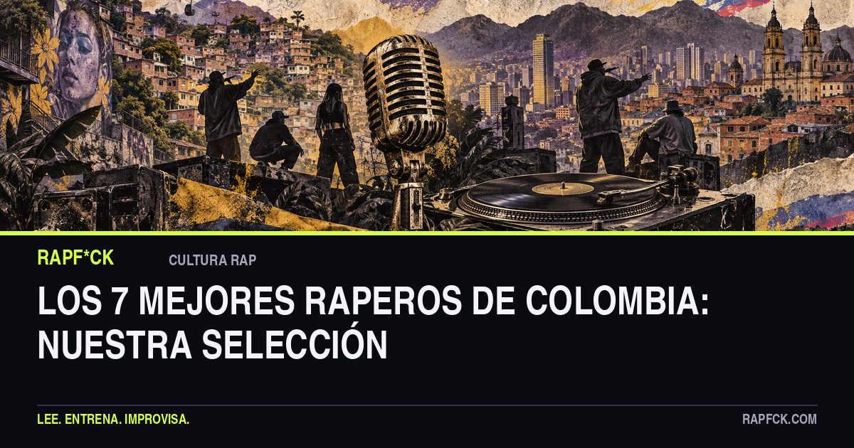 Los 7 mejores raperos de Colombia: nuestra selección