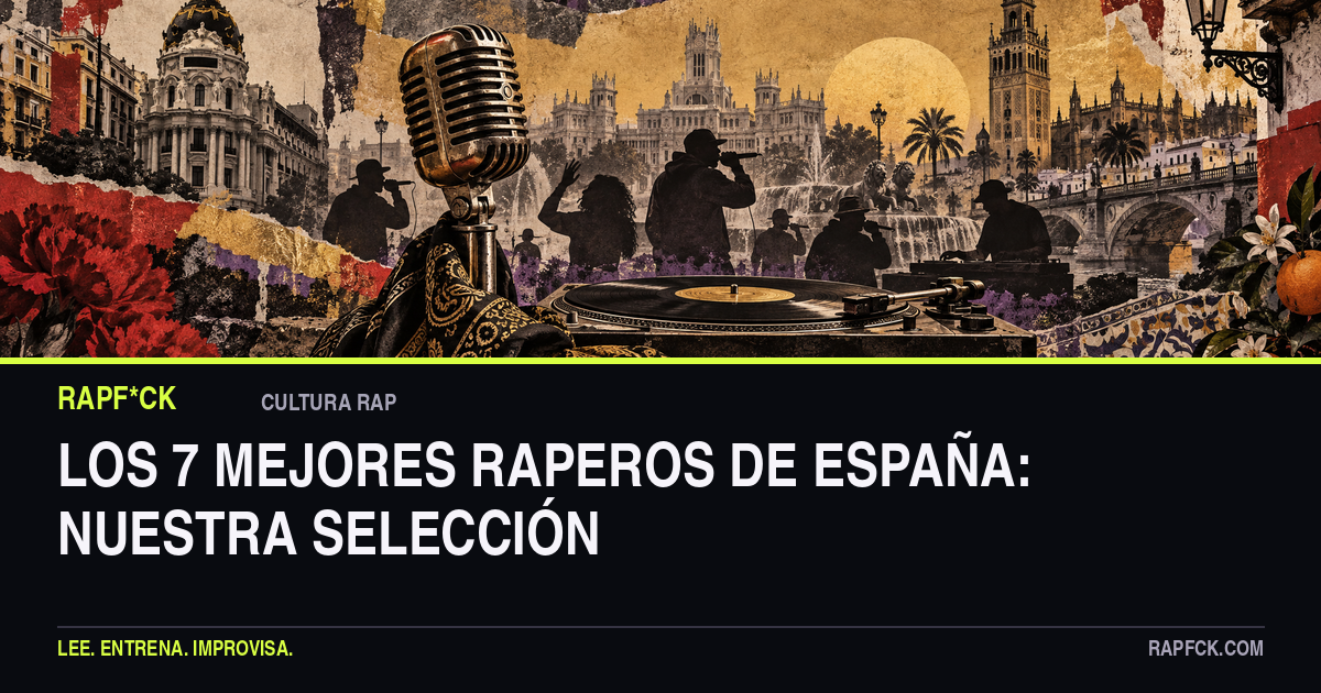 Los 7 mejores raperos de España: nuestra selección