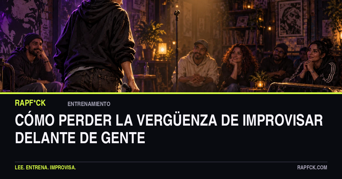 Cómo perder la vergüenza de improvisar delante de gente